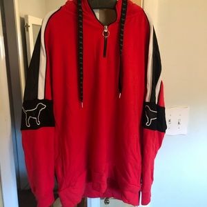 Victoria’s Secret Pink quarter zip hoodie